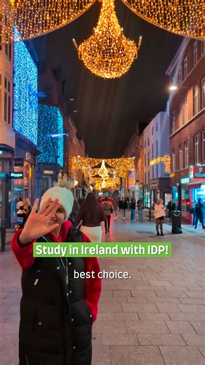 ✨ Study in Ireland - Your Gateway to Success! Dreaming of a world-class education? 🌍 Explore top-ranked universities, vibrant student life, and endless career opportunities in Ireland! 🎓 ✅ Affordable tuition fees ✅ Post-study work visa ✅ Globally recognized degrees Your journey to a brighter future starts here. 🚀 #StudyInIreland #StudyAbroad #IndianStudents #DreamBig #GlobalEducation #CareerGoals | IDP Education