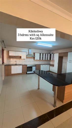 Smart Choice Property Market on Instagram: "📍 Kileleshwa FOR RENT | Massive & Spacious 3 Bedroom + DSQ Apartment Rent: KSh 120,000 per month Features: • 3 Bedrooms (All En-suite) • Detached Servant Quarter (DSQ) • Spacious living & dining area • Well-lit interiors with large windows • Modern open-plan kitchen • Master bedroom with private balcony • Additional balcony • Laundry / washing area • Family-friendly environment • Full backup generator • Borehole & ample water storage • Elevators • Amp