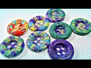 Decoración de botones. Buttons decoration.