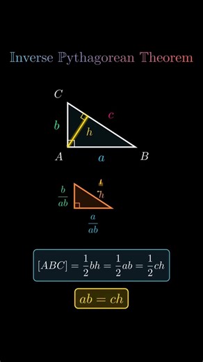 #triangle #inverse #pythagoras_theorem #important #concept #mathematics #exam