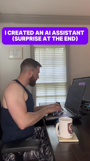 I created my own AI assistant 🤖! Watch until the end for a surprise! If you’ve been following me for a while, you know I’ve been working on this long before ChatGPT came out. This is a work in progress, but I thought you might enjoy seeing one of my projects. @RunPod