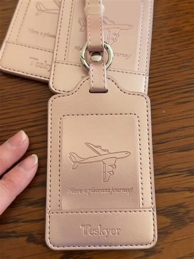 Luggage Tags That Make Your Bag Hard to Miss If your suitcase looks like everyone else’s at baggage claim… this fixes that. Durable, easy to attach, and actually helps you spot your bag fast. Plus the privacy cover = no random strangers reading your info. Grab them before your next trip...Amazon Storefront Link in Bio :) #TravelEssentials #AirportHacks #PackingSmart #TravelFinds #AmazonDeals All promos, coupon codes, deals, prices, and availability are subject to change without notice. (AD)