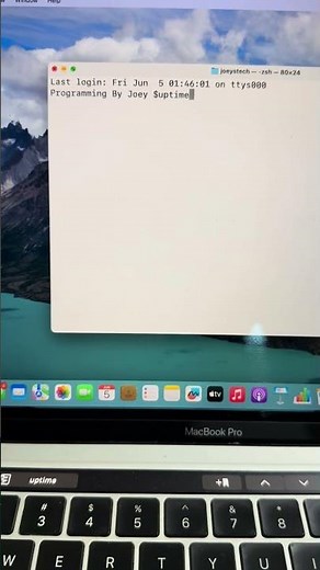How to check your Macbook's uptime | Know how long your Mac has been running #macbooktipsandtricks