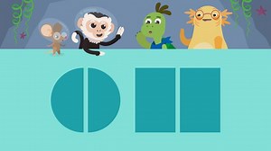 Partitioning Shapes into Equal Parts | sofatutor.com