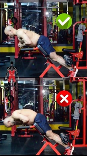 "Correct Your Hyperextension Technique: Key Mistakes to Watch Out For! 🔥"#shorts #motivation