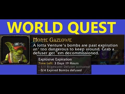 How To Do The World Quest Explosive Expiration!