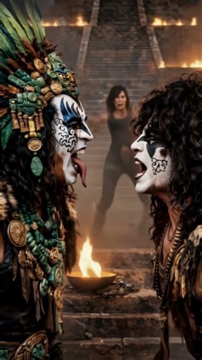 Rock and Roll All Nite but it's an Ancient Aztec Ritual 🐆🔥