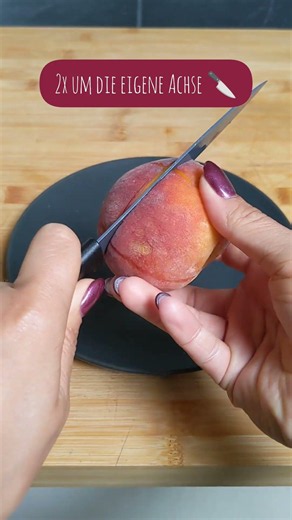 Der beste Pfirsich-Trick 🍑