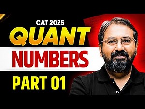 Complete NUMBERS in ONE SHOT | CAT 2025 Quant By Ronak Shah