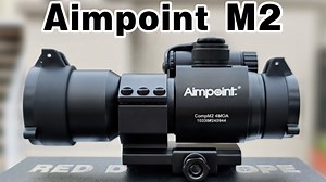 经典的刻字版Aimpoint M2红点瞄准镜，今日份赏析！