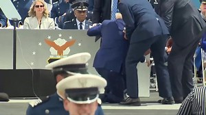 NEWS: Joe Biden just fell at the Air Force Graduation. | Ben Swann