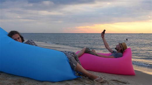 Custom Inflatable Sofa Set for Adults for Living Room Travel Camping Picnics & Music Festivals