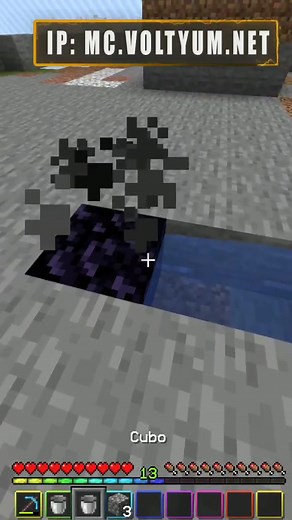 Trucos para obtener lava infinita en Minecraft | IP: mc.voltyum.net