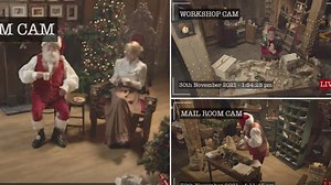 Your kids can now watch Santa and his elves preparing for Christmas on a live stream