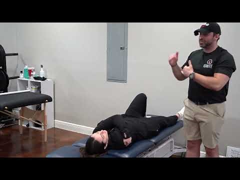 Supine Thoracic Gapping Manipulation