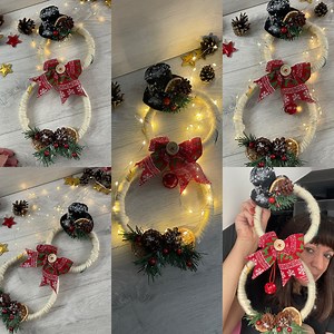 42K views · 963 reactions | ciao! buongiorno con questa ghirlanda fuori porta luminosa! buon sabato ❤️ | Creativemamy Only Christmas | Facebook