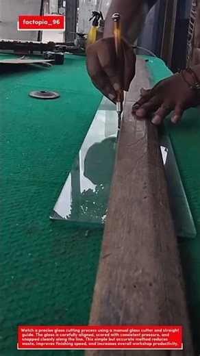 Perfect Straight-Line Glass Cutting – Clean, Accurate Results Every Time