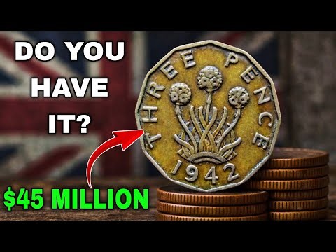 Top 4 Rare UK 3Pence Coins Are Worth Big Money in Dollars Most Valuable British Coins You Might Own!