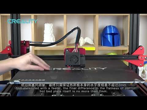 Creality CR 10 MAX Bltouch Leveling Tutorial