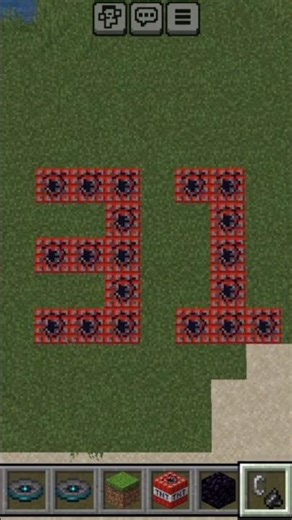 31, 32 ,33 Number count ?#minecraft #shorts