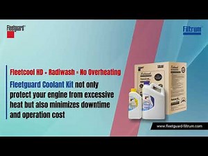 Protect Your Engine: Fleetguard’s Coolant Kit Fights Heat & Dust!