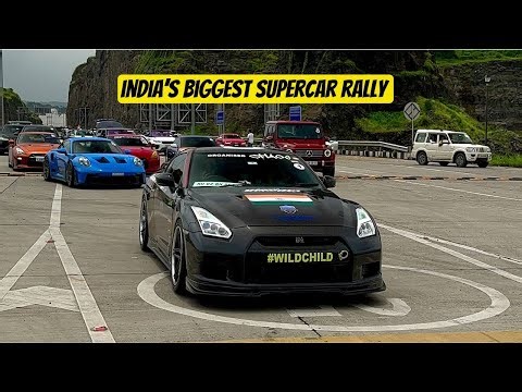 INDIA S BIGGEST SUPERCAR RALLY || 80+ SUPERCARS ON MUMBAI ROADS