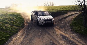 Watch the Range Rover Evoque Convertible Go Off-Road Testing