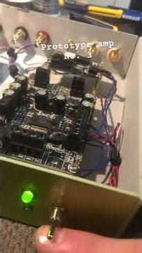 Here's a sneak peek of the 3rd prototype, low power, hifi amplifier with Bluetooth!