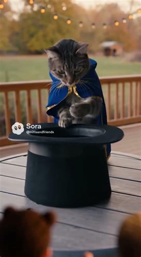 Best magic trick ever. #shorts #funny #viral #cat #tricks