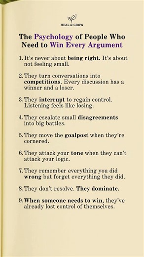 Psychology of People Who Need to Win Every Argument #healandgrow #psychology #quotes #humanbehavior