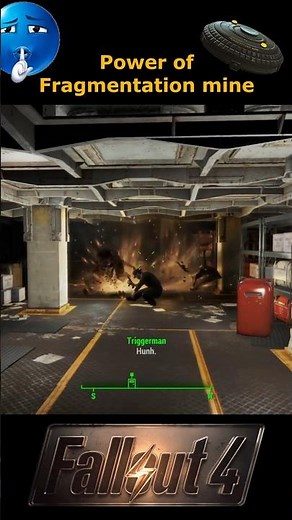 Fallout 4 - Power of fragmentation mine #fallout #fallout4