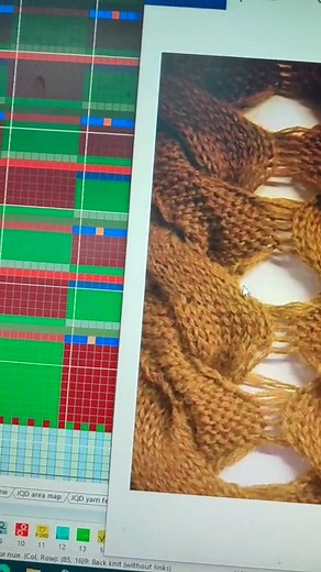 6K views · 74 reactions | Reversible Large Cable Flower Pattern এক...