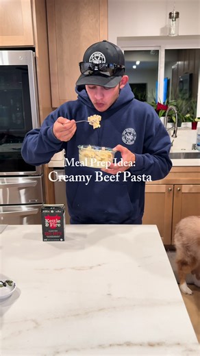 Creamy beef pasta 🍝🔥 Ingredients: -Ground Beef -Bow tie Pasta -Bone Broth -Salt, Pepper, Italian seasoning Sauce: -Bone broth -Milk -Cream Cheese -Cheddar cheese @Kettle and Fire bone broth is hands-down one of the best upgrades you can make to comfort food. Clean ingredients, slow-simmered flavor, and it makes sauces insanely rich without needing heavy cream. #mealprep #mealprepideas #highproteinrecipe #kfpartner #bonebroth