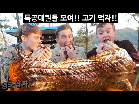 British twins take on extreme Korean military training – hidden pits & epic feast!