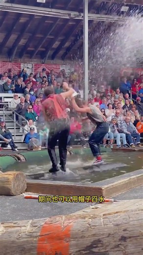 Wooden Log Rolling Challenge: Who Will Win