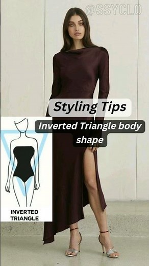 styling tips for inverted triangle body shape #bodyshapes #fashiontips #short