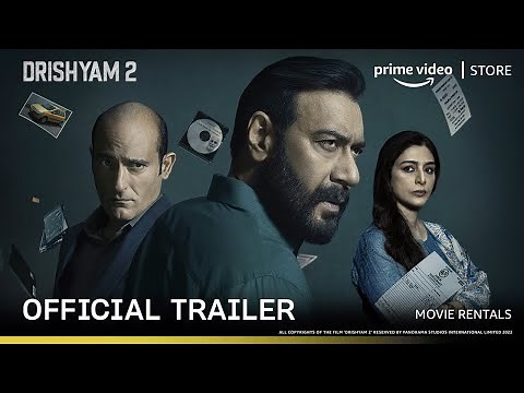 Drishyam 2 - Official Trailer | Rent Now On Prime Video Store | Ajay Devgn, Ishita Dutta