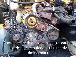 How to replace the timing belt on Ford Transit
