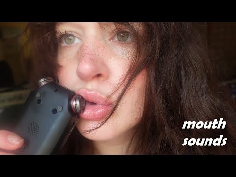 ear to ear mouth sounds and ear eating, no talking (ASMR)