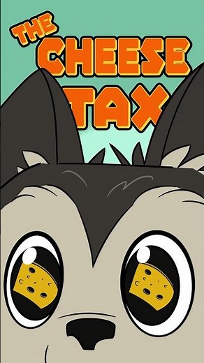 Cheese Tax ANIMATED VERSION by Puppy Songs (Animated by Hilary Taylor) 🧀🤘