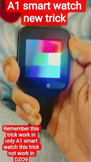 a1 smartwatch New trick|remember it works in only A1 smartwatch not work in DZ09