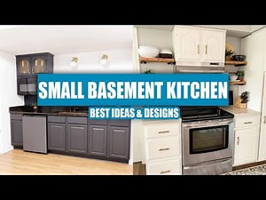 Small Basement Kitchen Ideas That Feel MASSIVE