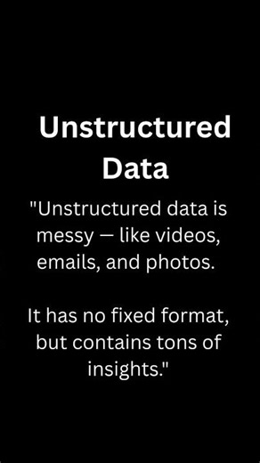 Unstructured Data