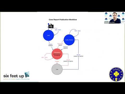 "Workflow Management Using Finite State Machine in Django" by Calvin Hendryx-Parker
