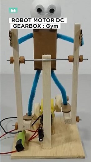 Motor DC Gearbox : Robot Gym