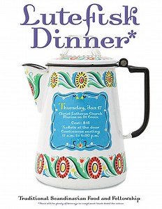 Lutefisk Dinner-Traditional Scandianavian Food!