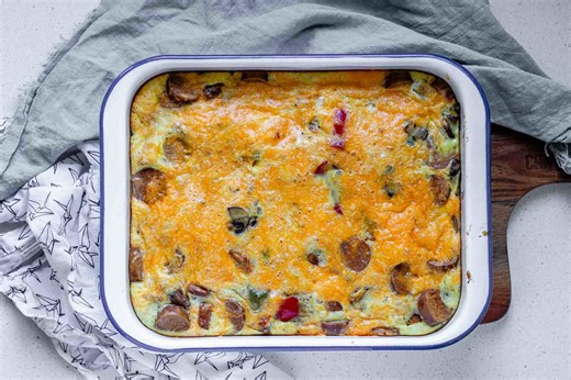 Sausage, Egg, and Cheese Bake [Easy Recipe]
