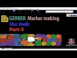 Gerber software marker Making tools part 3, Bangla Tutorial For Begginer