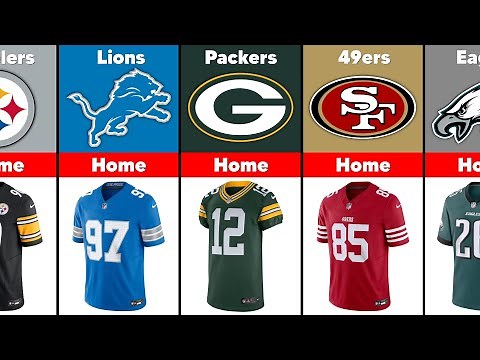 Every NFL Team's Jersey 2025 Season
