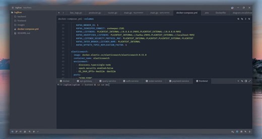 I have built LogFlow, a log aggregation and observability pipeline in Go. Kafka → Go → Elasticsearch → React.Mock services produce structured logs, push them to Kafka, and a Go processor consumes and bulk-indexes them into Elasticsearch.The React dashboard supports live log streaming via WebSocket and historical search with cursor-based infinite pagination.The README and frontend generated with the help of AI[github link in comments]